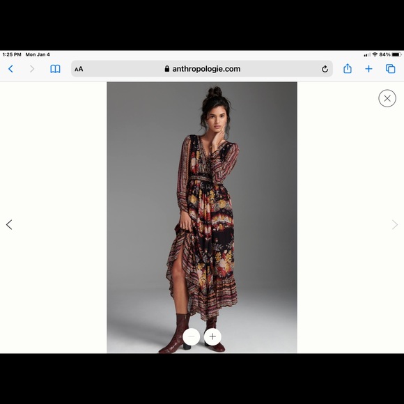 Anthropologie Dresses & Skirts - Caitlin Maxi Dress Multicolored Xlarge NWT